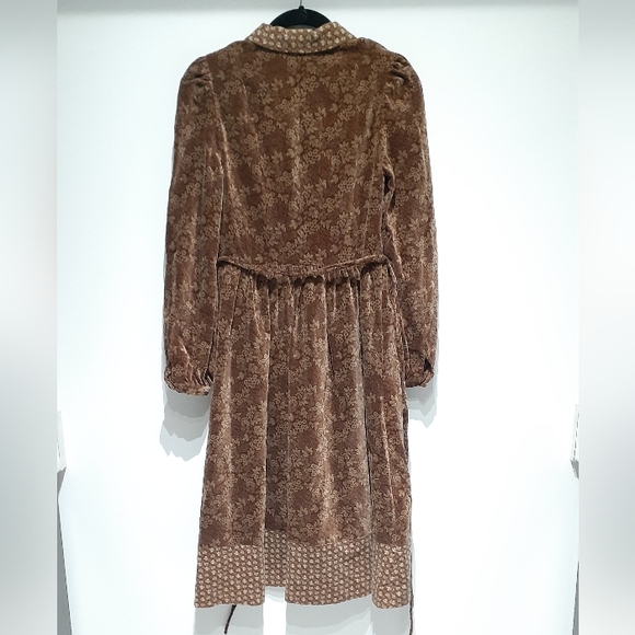 Vintage Floral Victorian Style Dress - Picture 3 of 3